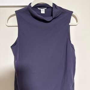 Athleta Purple Sleeveless Tank Top